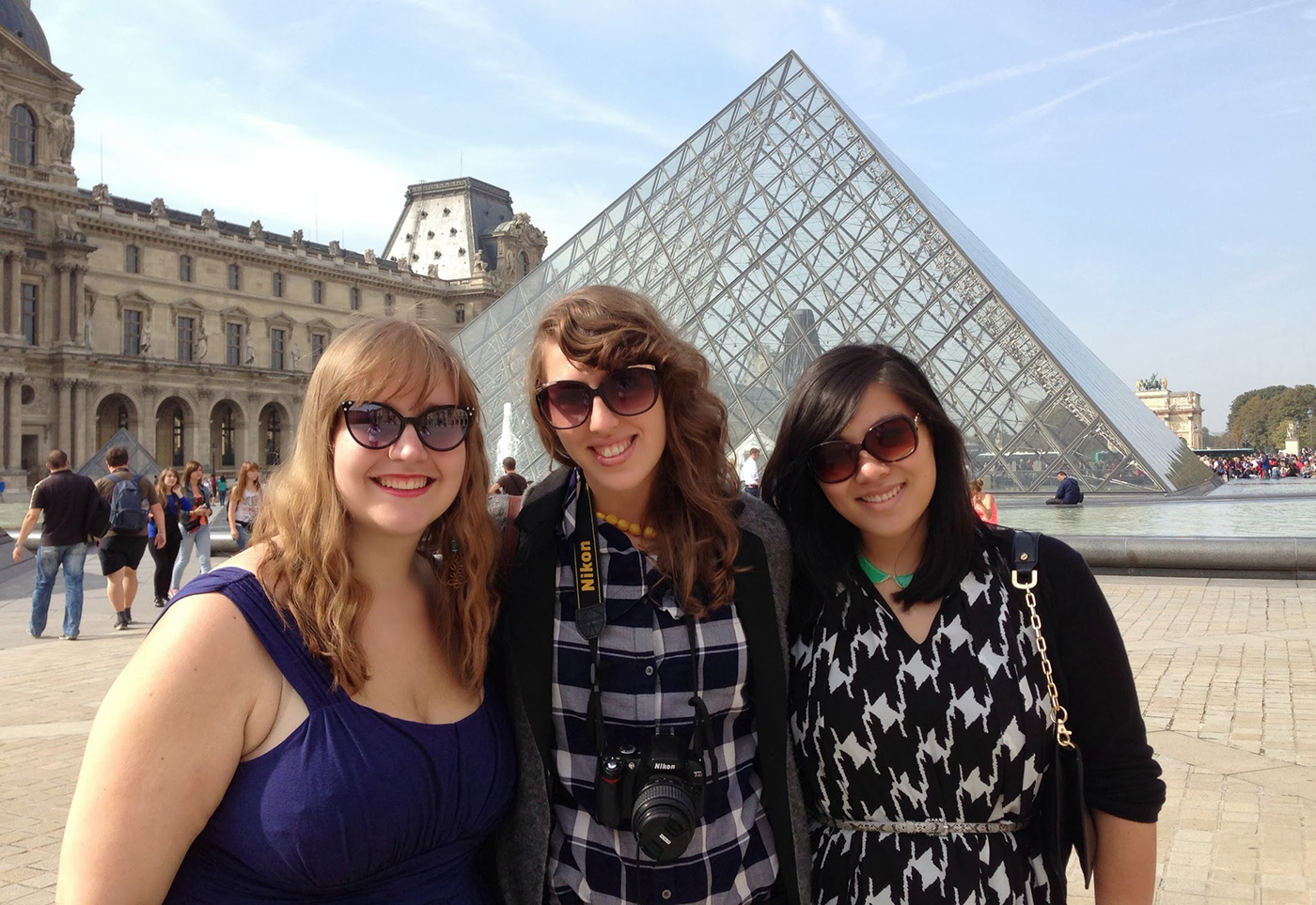 At the Louvre